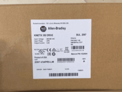 NEW AB 2097-V34PR5 Kinetix 300 Servo Drive Expedited Shipping 2097V34PR5