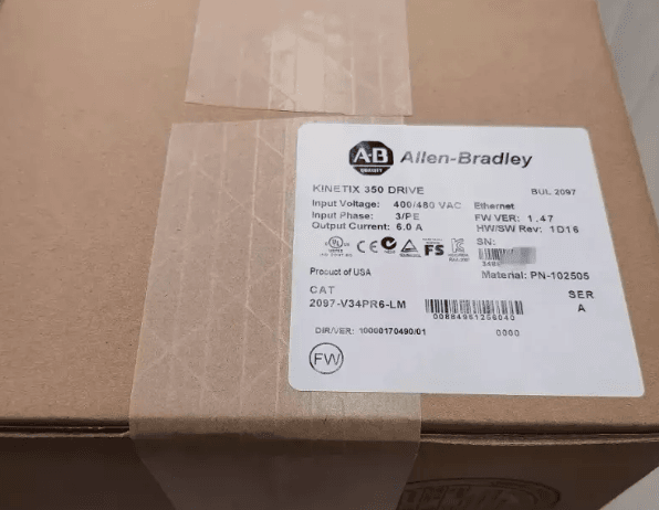 New 2097-V34PR6-LM Kinetex 350 Servo Driver 1-Year Warranty