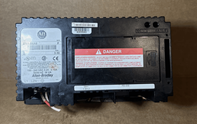 New For Allen Bradley 2711-B5A8 Ser H Panelview 550 Operator Interface Panel