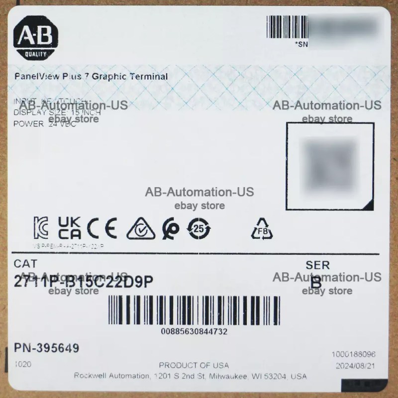 Allen-Bradley  PanelView HMI 2711PB15C22D9P