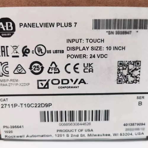 Allen-Bradley  PanelView HMI 2711P-T10C22D9P