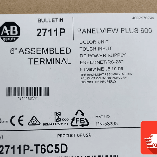 Allen-Bradley  PanelView HMI 2711P-T6C5D
