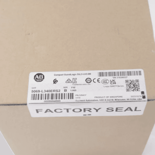 NEW Allen-Bradley 5069-L340ERS2 Ser. B FW 1.065 CompactLogix 5000 Controller.