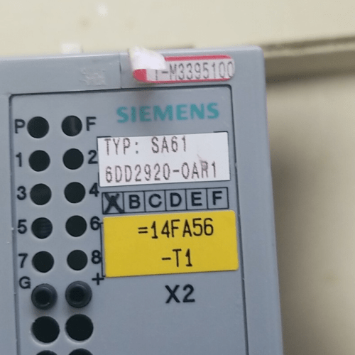 SIEMENS/Siemens 6DD2920-0AR1