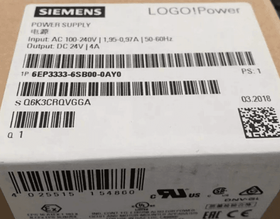 Siemens power supply 6EP3333-6SB00-0AY0