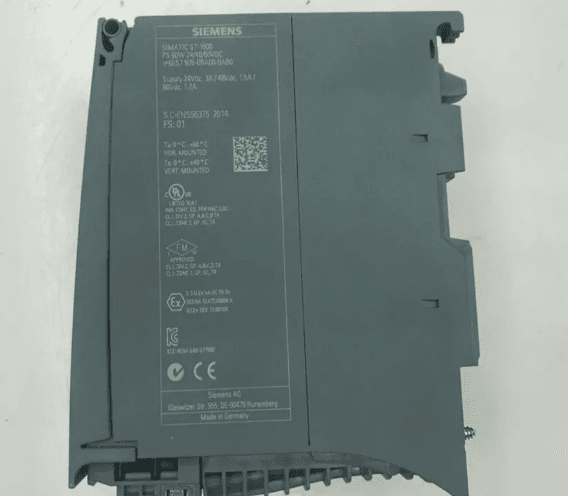 Siemens power management module 6ES7505-0RA00-0AB0