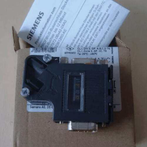 Siemens DP communication connector plug 6ES7972-0BB42-0XA0
