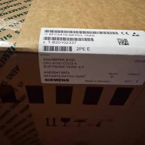 NEW IN SEALED BOX SIEMENS SINUMERIK 810DE CCU3 MODULE 6FC5410-0AY03-0AA2 NIB