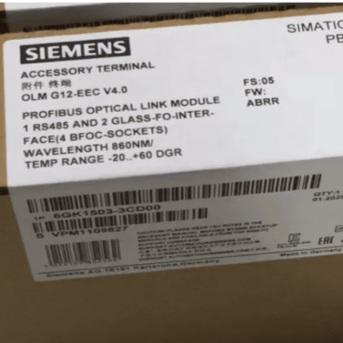 Siemens optical link module 6GK1503-3CD00