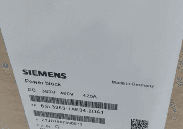 6SL3353-1AE34-2DA1 NEW SIEMENS SINAMICS Power Block 6SL3353-1AE34-2DA1