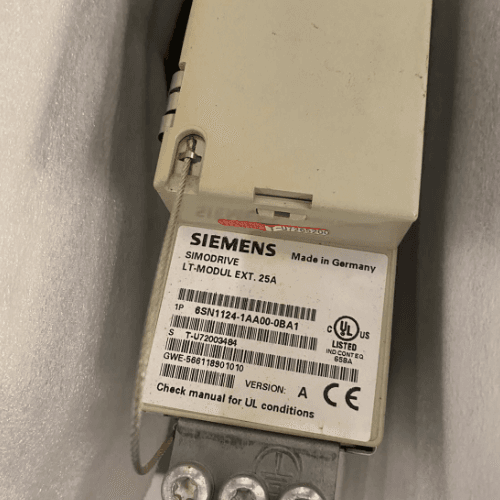 NEW SIEMENS SIMODRIVE 611 POWER MODULE 1 AXIS 25 A 6SN1124-1AA00-0BA1