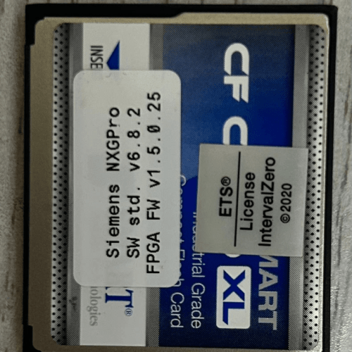A5E35236834 GH180 NXGpro compact flash card 6SR0960-0CC08-0AD0