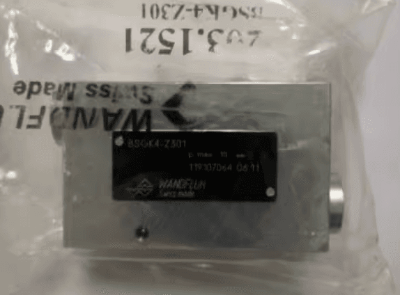 Wanfu hydraulic balance valve BSGK4-Z301