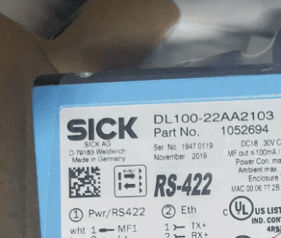 Long-Range-Distanzsensoren   DL100-22AA2103