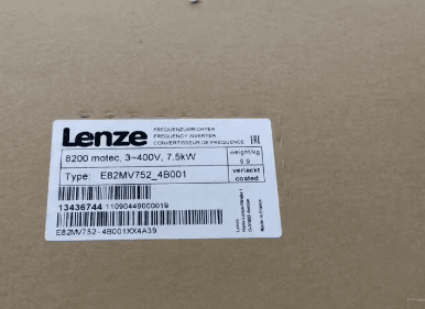 1 PCS NEW Lenze frequency converter E82MV752_4B001