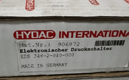 Hedeke pressure sensor EDS346-2-040-000 new packaging quantity