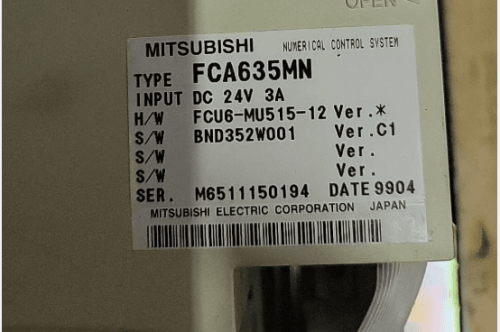 NEW COMPANY BOX MITSUBISHI FCA635MN NC CONTROLLER NEW NIB