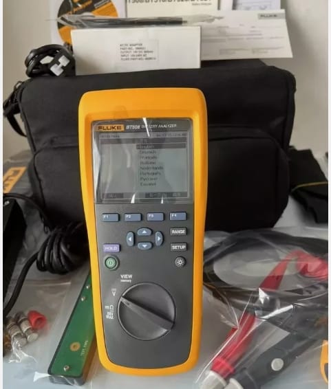 Brand New FLUKE BT508 BASIC BATTERY ANALYZER TESTER KIT Fast FedEx or DHL