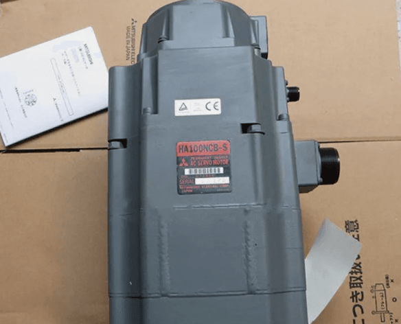 NEW COMPANY BOX MITSUBISHI SERVO MOTOR HA100NCBS WITH ABSOLUTE ENCODER OSA104