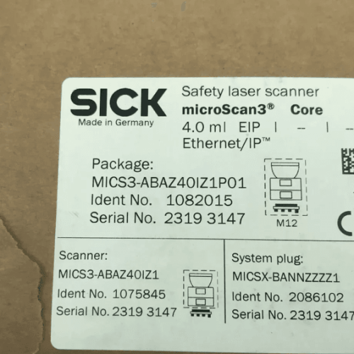 Sicherheits-Laserscanner   MICS3-ABAZ40IZ1P01