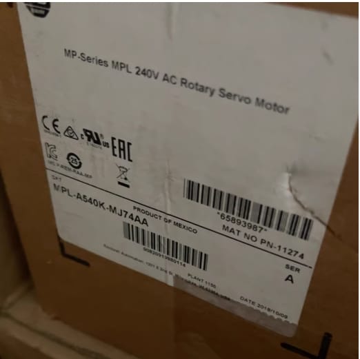 Original New MPL-A540K-MJ74AA Servo Motor in Factory Box By DHL Fast Delivery