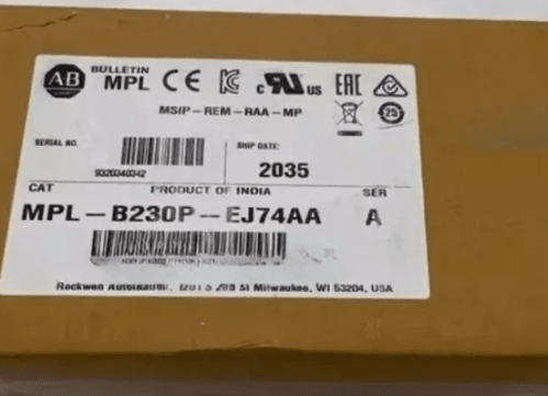 100% New Genuine unopened MPL-B230P-EJ74AA Servo Motor Free Shipping