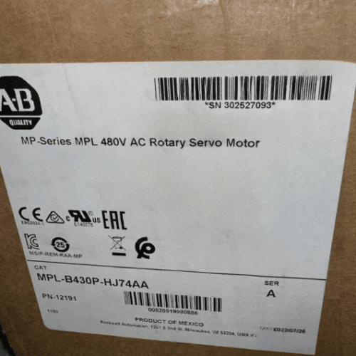 MPL-B430P-HJ74AA Allen Bradley MP-Series MPL 480V AC Rotary Servo Motor US NEW