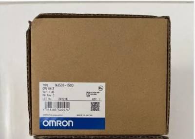 Original Omron NJ501-1500 CPU Unit Module New In Box NJ501-1500
