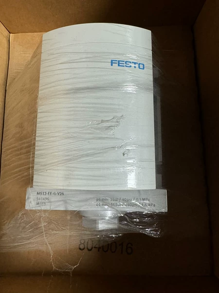 Festo MS12-EE-G-V24 Electromagnetic Proportional Valve New Packaging Quantity 2