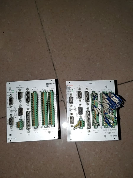 Rexroth proportional valve HNC100 controller appearance one logistics caused deformation of the upper cover