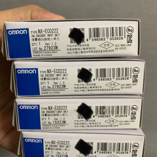 Omron NX-EC0222 incremental encoder input unit 2 units (sold)