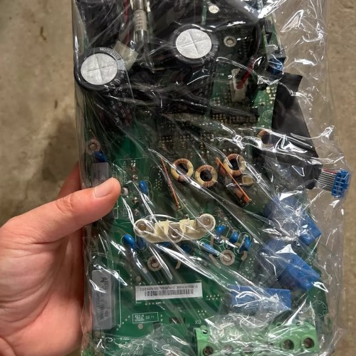 The brand new ABB RINT-5211C driver board is photographed as per the title  ABB AC