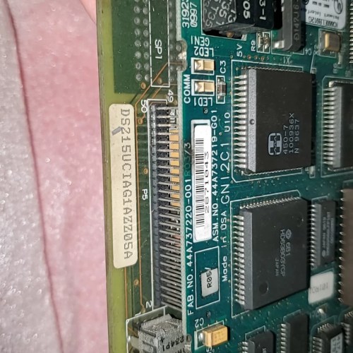 One GE gas turbine card DS215UCIAG1AZZ05A