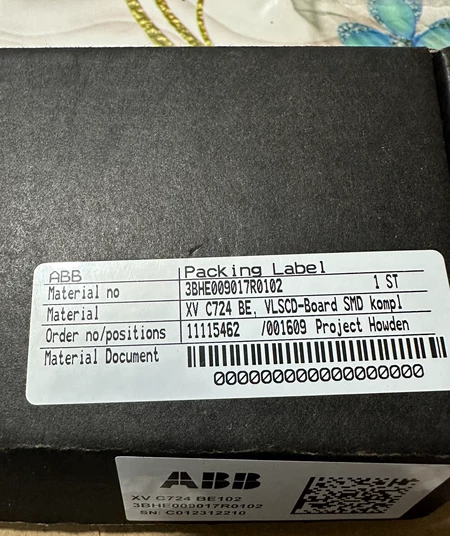 3BHE009017R0102  XVC724 BE