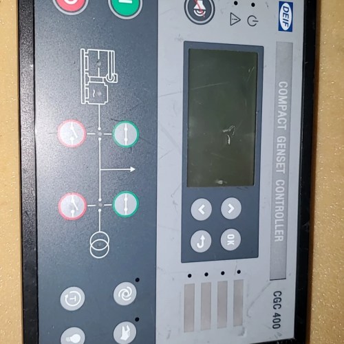 DEIF Dan Control Generator Controller CGC400 poor condition appearance with scratches