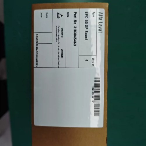 ALFALAVA valve panel EPC-50 OP FRONT