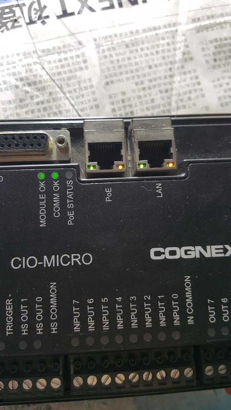 Used Cognex Industrial Camera Controller CIO-MICRO II from Cognex