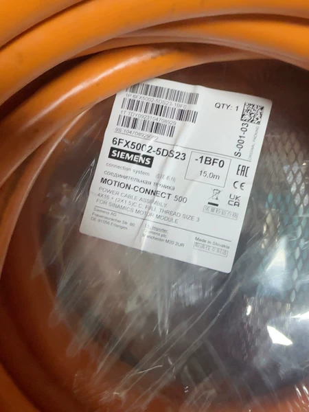 Siemens connection wire 6FX5002-5DS23 brand new three pieces unit price 20