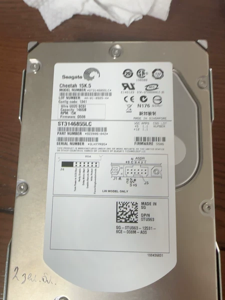 Seagate/Seagate ST3146855LC Server SC