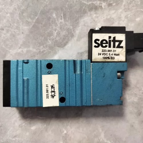 Seitz bottle blowing machine solenoid valves two 223.991.01 in stock SEITZ