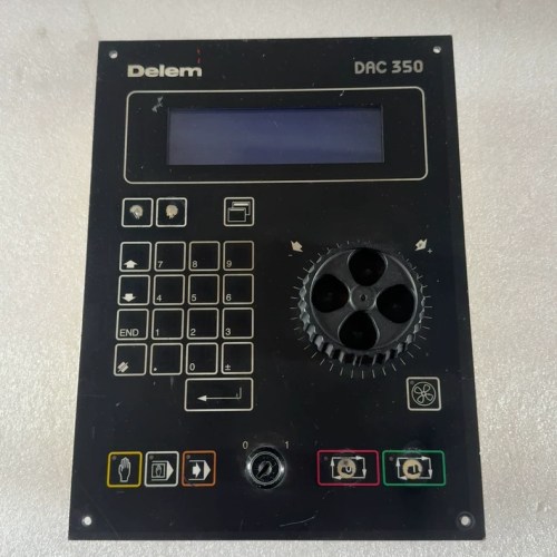 Package price!! One Delem DAC350 shearing machine system: powered on video
