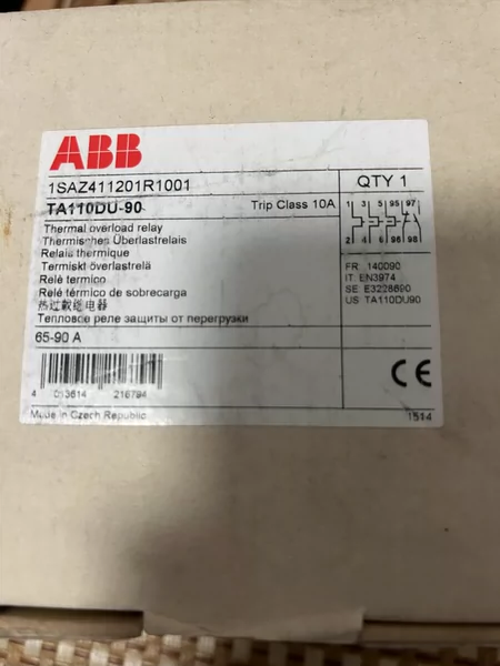 ABB thermal relay TA110DU-90 65-90A