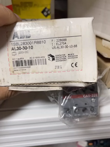 ABB contactor AL30-30-10 new packaging quantity of five unit price of 6