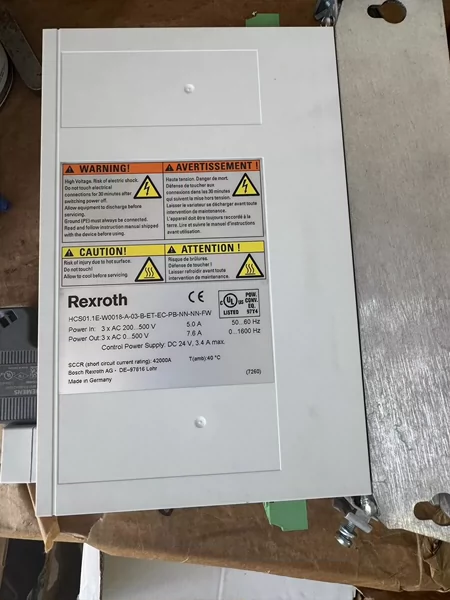 The Rexroth controller is basically brand new with no defects model HCS01.1E-W00