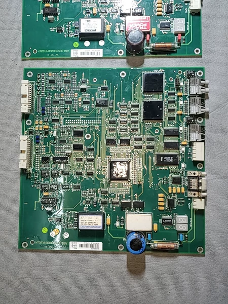 ABB 3ASC25H203 motherboard with scratches on the surface when powered on as shown in the picture