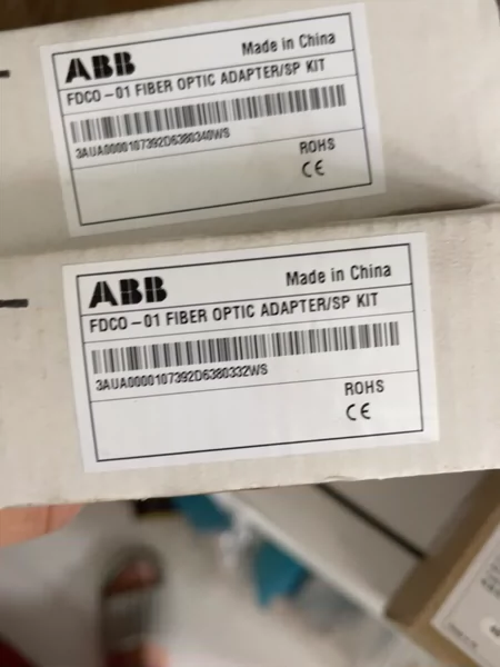 ABB fiber optic module FDCD-01 new packaging two unit price of 600 each