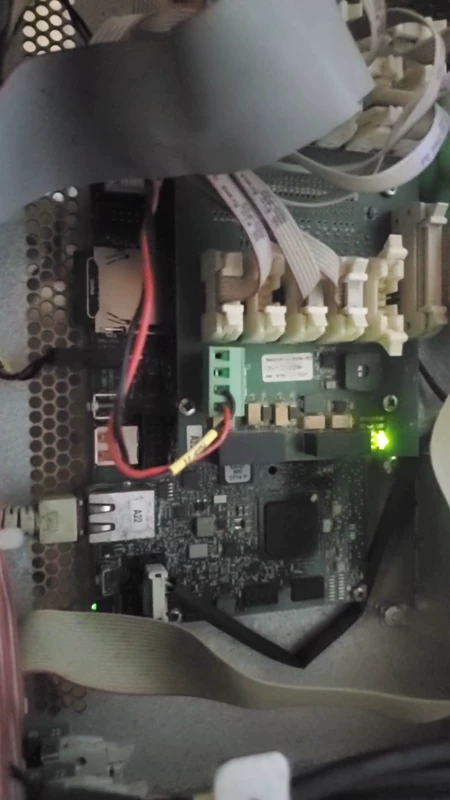 The original NI acquisition card SBRIO9636 from the United States is functioning properly, but there are some issues with the network port