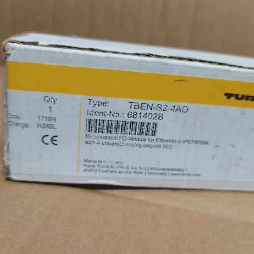Brand new original Turck module TBEN-S2-4AO one false one ten penalties