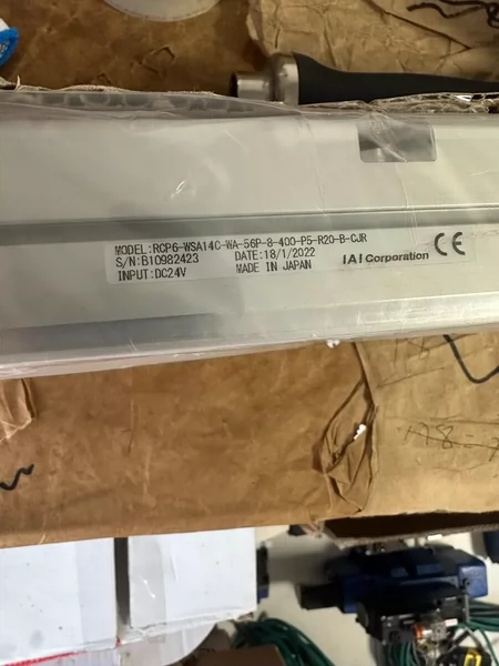 IAI electric cylinder model RCP6-WA14C-WA-56P-8-4