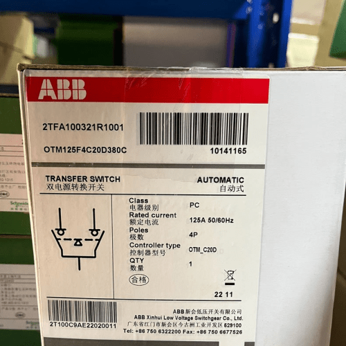 ABB OTM125F4C20D380C